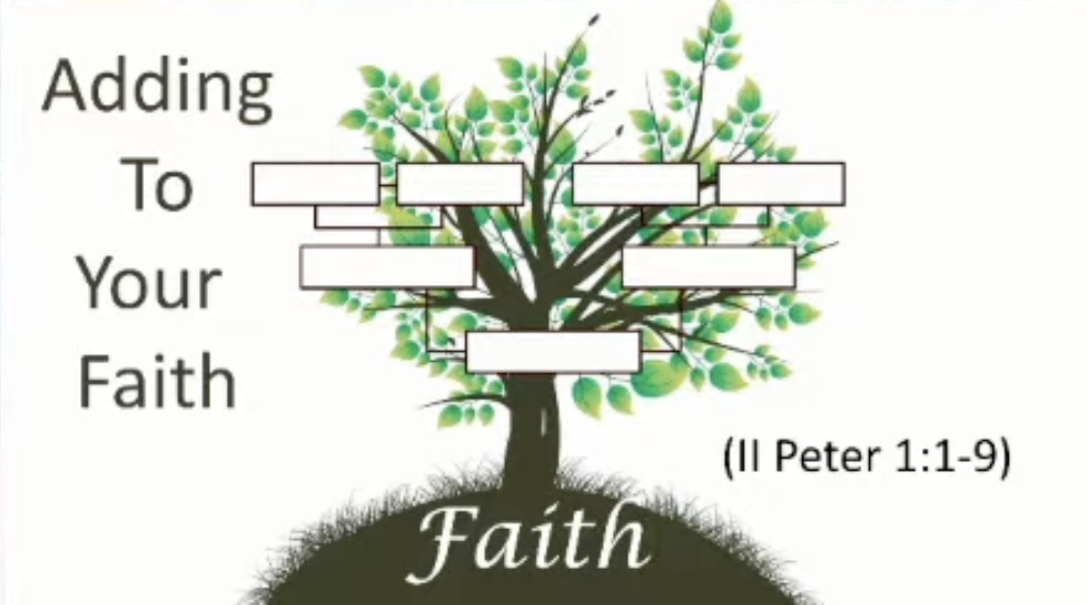 “Adding to Your Faith”
